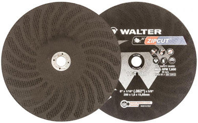 Walter 11T080 Zipcut 8X1/16X5/8'' T1 Cut-Off Wheel