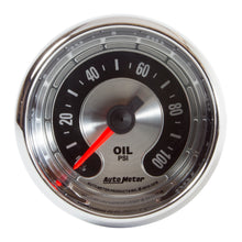 Load image into Gallery viewer, AutoMeter 1219 GAUGE, OIL PRESS, 2 1/16", 100PSI, MECH, AMERICAN MUSCLE