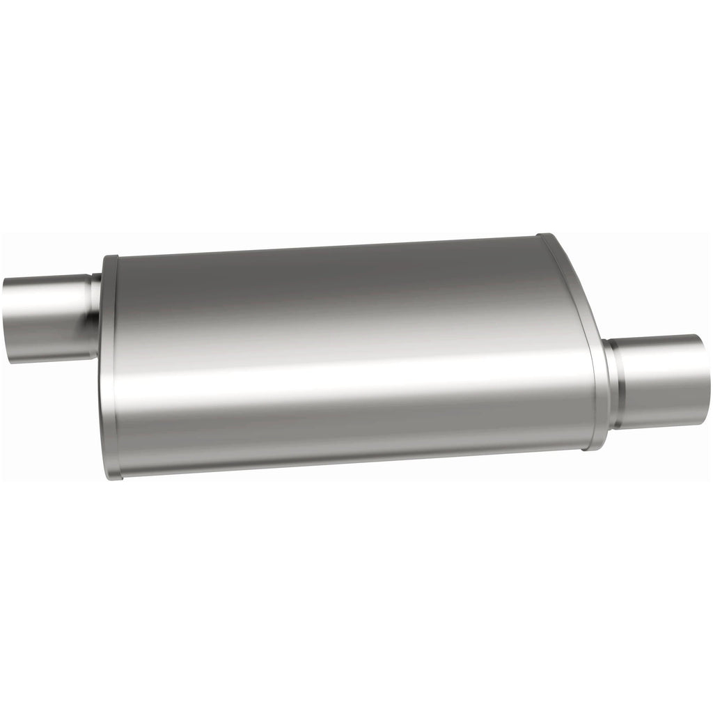 MagnaFlow Exhaust Products 13236 Multi-Chamber Performance Muffler; 2.5in. Offset/Offset; 4x14x9 Body