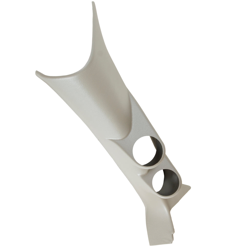 AutoMeter 12207 GAUGE MOUNT, A-PILLAR, FULL, DUAL, 2 1/16", TAN, DART 13-16 for Select Dodge Dart
