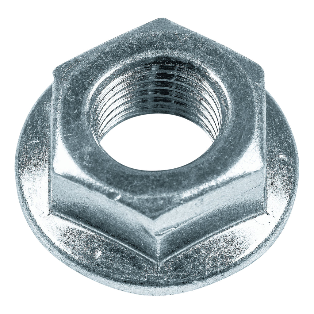 CURT 122103 Hex Flange Nut for Axle Shoulder Bolt - 7/16"-20 Thread End