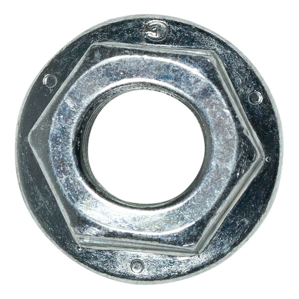 CURT 122103 Hex Flange Nut for Axle Shoulder Bolt - 7/16"-20 Thread End