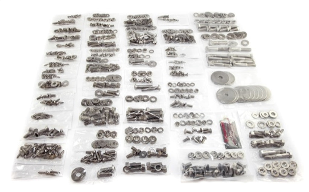 Omix 12215.11 Body Fastener Kit for Select Jeep Wrangler