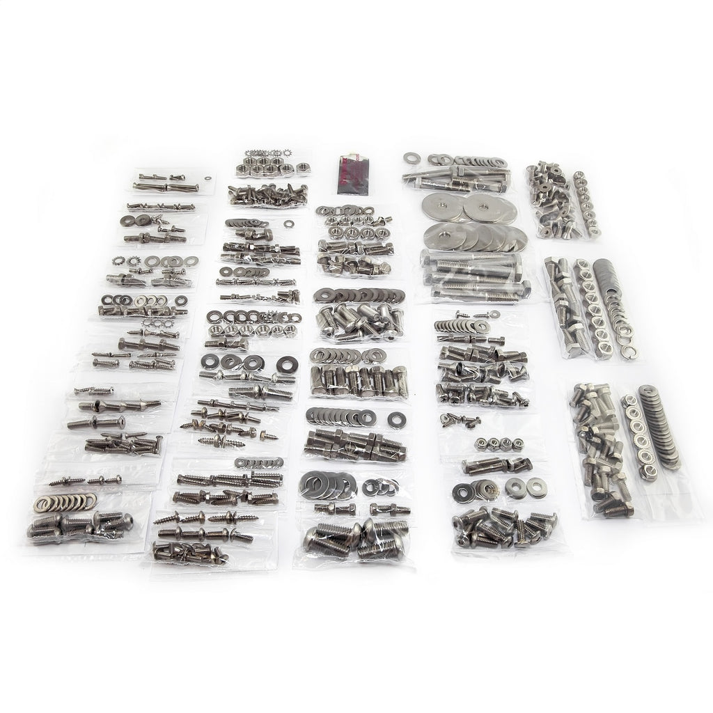 Omix 12215.12 Body Fastener Kit for Select Jeep Wrangler