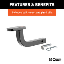 Load image into Gallery viewer, CURT 122623 Class 2 Trailer Hitch; 1-1/4in. Ball Mount; Select Chrysler Pacifica - Truck Part Superstore