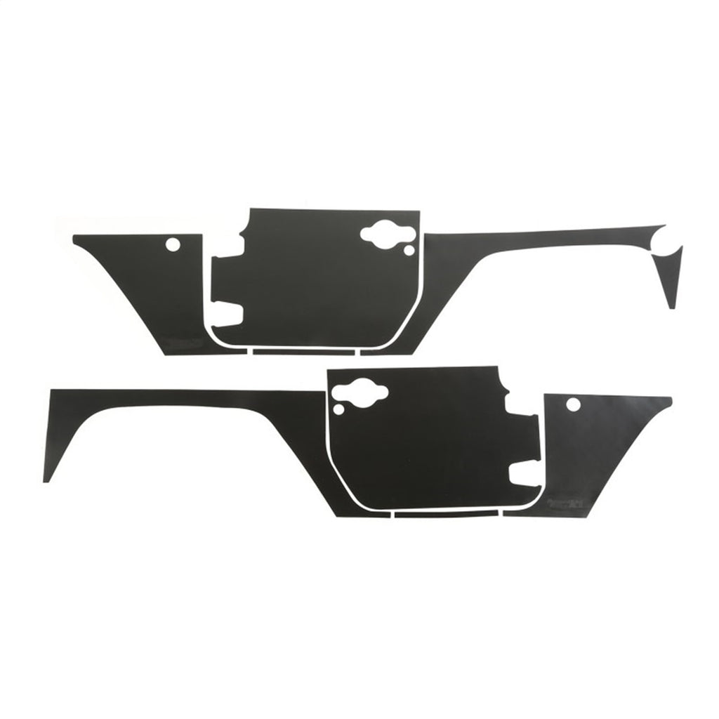 Rugged Ridge 12300.52 Magnetic Protection Panel Kit for Select Jeep Wrangler, Jeep Wrangler JK