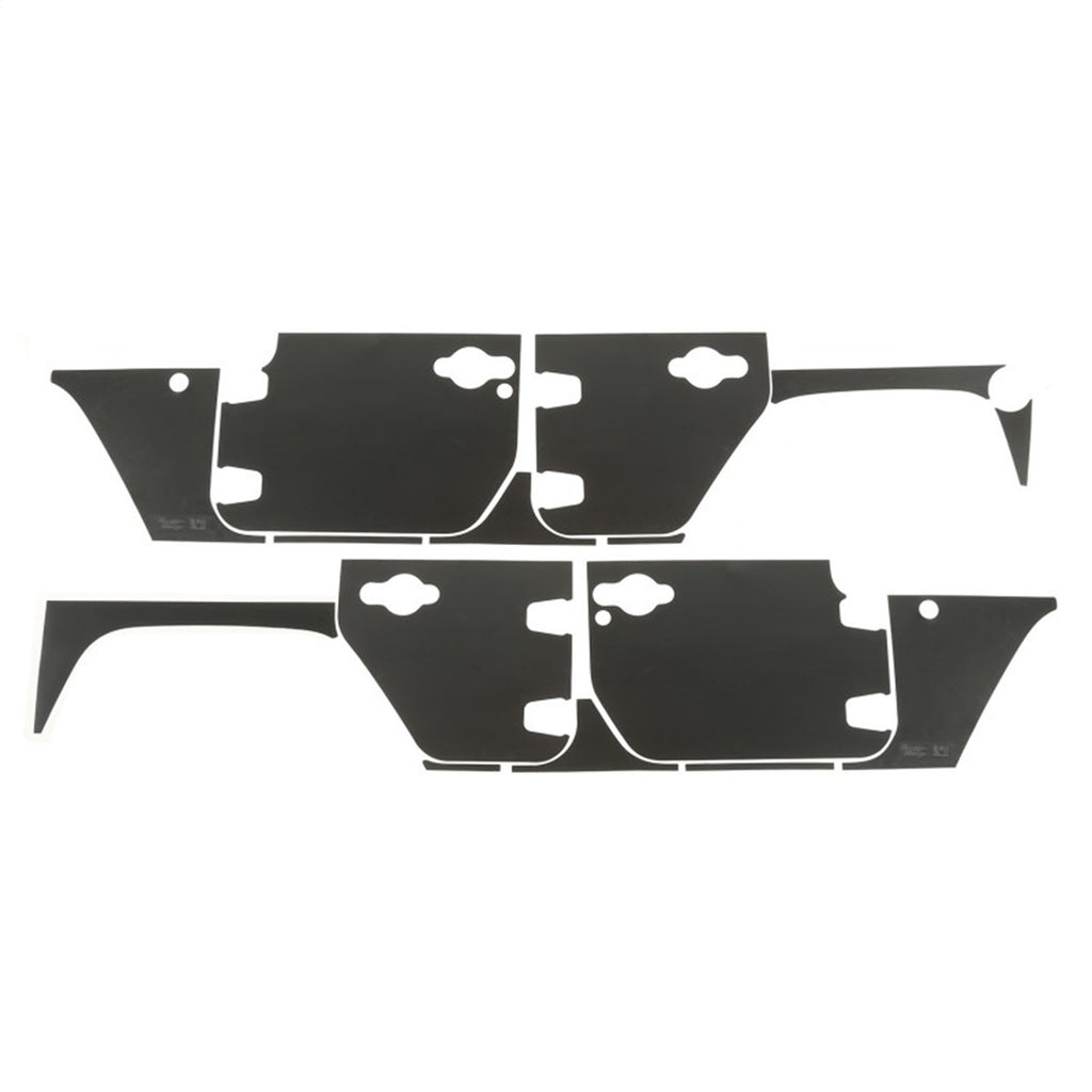Rugged Ridge 12300.53 Magnetic Protection Panel Kit for Select Jeep Wrangler, Jeep Wrangler JK
