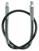 Load image into Gallery viewer, Lincoln Industrial 1236 High Pressure Hose Assembly with Spring Guards, 7/16-28 UNEF (m) x 1/8 Inch NPT(m) threads, 7,500 PSI Max Operating Pressure