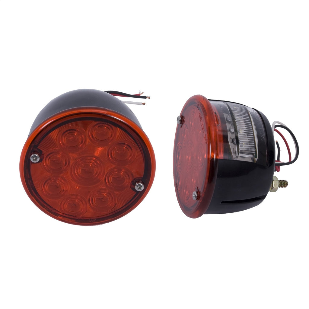 Rugged Ridge 12403.84 LED Tail Light Set for Select Jeep CJ3, Jeep CJ5, Jeep CJ6, Jeep Willys