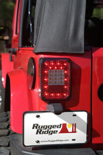 Load image into Gallery viewer, Rugged Ridge 12403.88 LED Tail Light Set for Select Jeep Wrangler, Jeep Wrangler JK