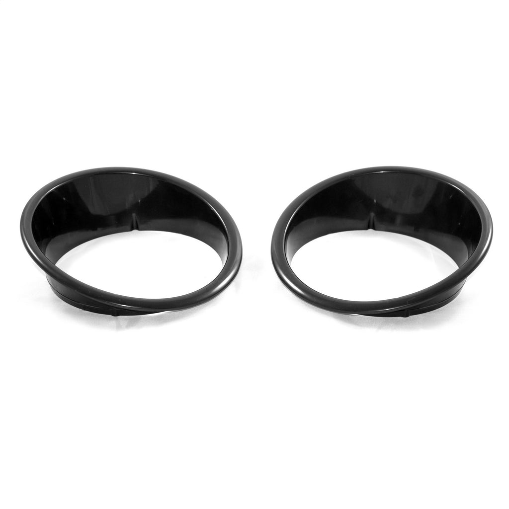 Rugged Ridge 12419.25 Headlight Trim Set for Select Jeep Wrangler, Jeep Wrangler JK