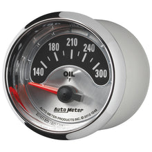 Load image into Gallery viewer, AutoMeter 1248 GAUGE, OIL TEMP, 2 1/16", 300?F, ELEC, AMERICAN MUSCLE