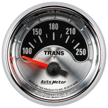 Load image into Gallery viewer, AutoMeter 1249 GAUGE, TRANS TEMP, 2 1/16", 250?F, ELEC, AMERICAN MUSCLE
