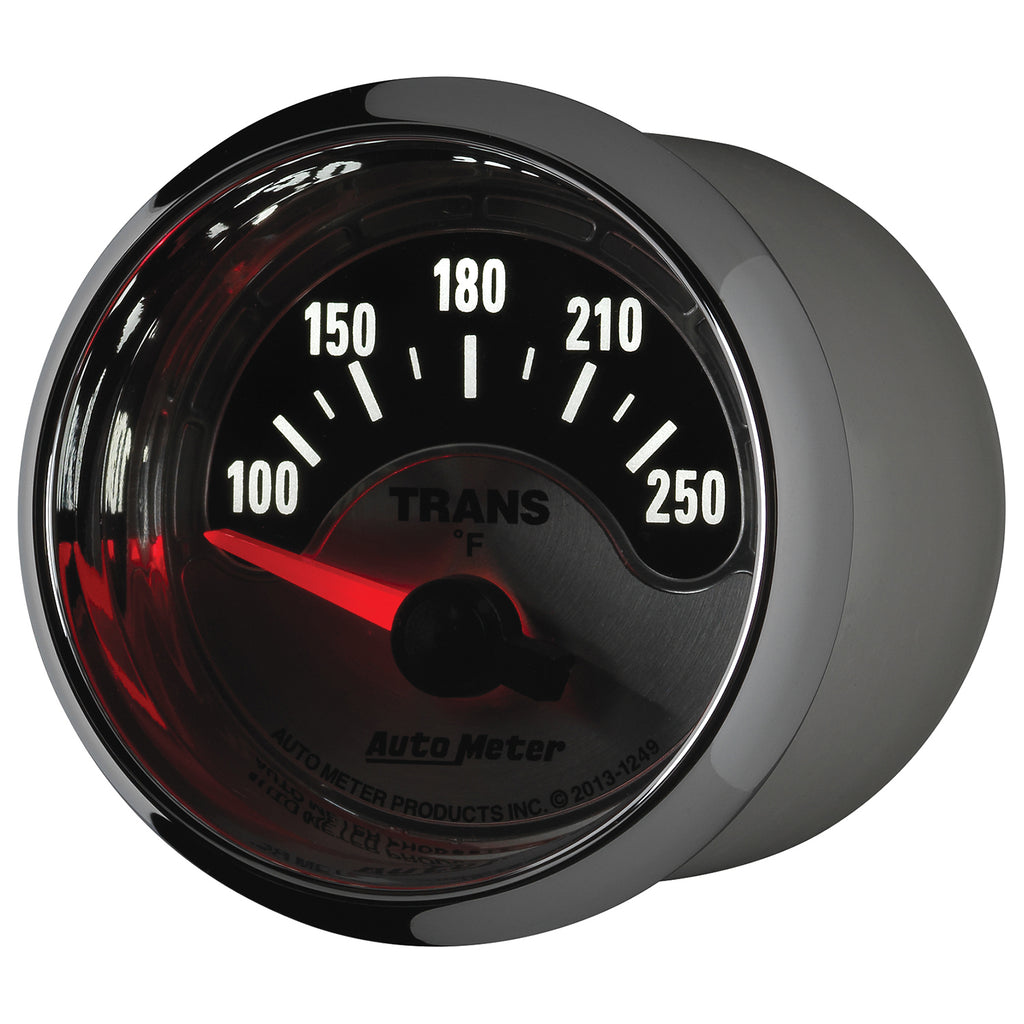 AutoMeter 1249 GAUGE, TRANS TEMP, 2 1/16", 250?F, ELEC, AMERICAN MUSCLE