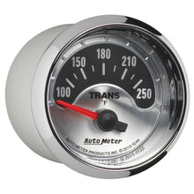 Load image into Gallery viewer, AutoMeter 1249 GAUGE, TRANS TEMP, 2 1/16", 250?F, ELEC, AMERICAN MUSCLE