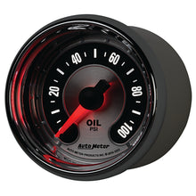 Load image into Gallery viewer, AutoMeter 1253 GAUGE, OIL PRESS, 2 1/16", 100PSI, DIGITAL STEPPER MOTOR, AMERICAN MUSCLE