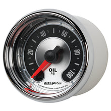 Load image into Gallery viewer, AutoMeter 1253 GAUGE, OIL PRESS, 2 1/16", 100PSI, DIGITAL STEPPER MOTOR, AMERICAN MUSCLE
