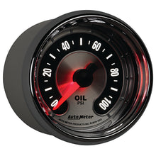 Load image into Gallery viewer, AutoMeter 1253 GAUGE, OIL PRESS, 2 1/16", 100PSI, DIGITAL STEPPER MOTOR, AMERICAN MUSCLE