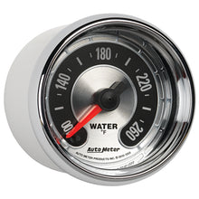 Load image into Gallery viewer, AutoMeter 1255 GAUGE, WATER TEMP, 2 1/16", 260?F, DIGITAL STEPPER MOTOR, AMERICAN MUSCLE