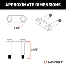 Load image into Gallery viewer, CURT 125675 Shackle Link Assembly, 0.224" Thickness, 2-1/4" Center-to-Center