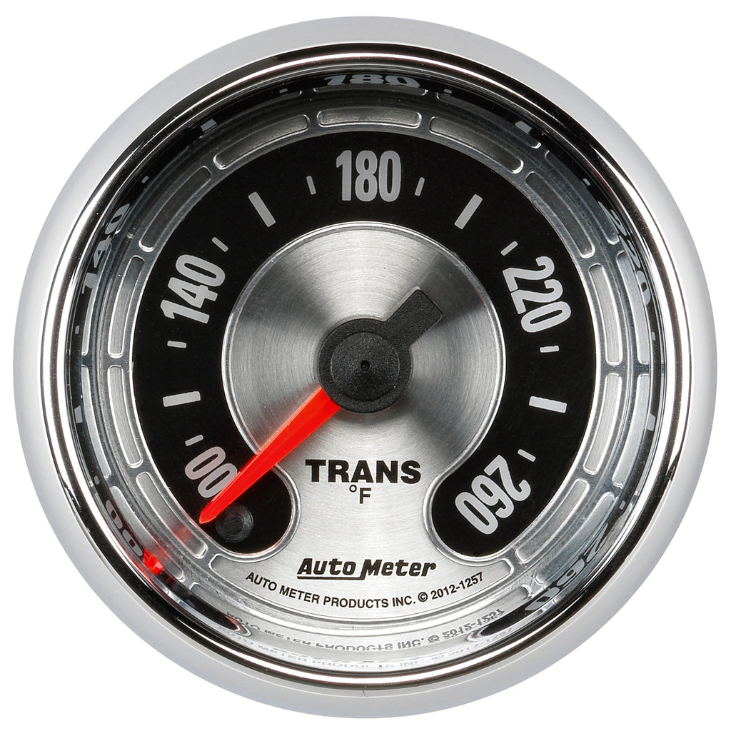 AutoMeter 1257 GAUGE, TRANS TEMP, 2 1/16" 260?F, DIGITAL STEPPER MOTOR, AMERICAN MUSCLE