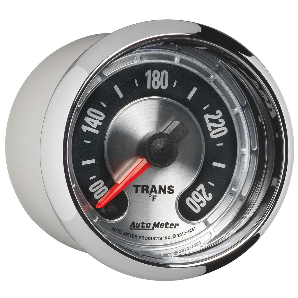 AutoMeter 1257 GAUGE, TRANS TEMP, 2 1/16" 260?F, DIGITAL STEPPER MOTOR, AMERICAN MUSCLE