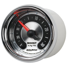 Load image into Gallery viewer, AutoMeter 1259 GAUGE, VAC/BOOST, 2 1/16", 30INHG-30PSI, DIGITAL STEPPER MOTOR, AMER. MUSCLE