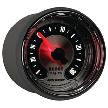 Load image into Gallery viewer, AutoMeter 1259 GAUGE, VAC/BOOST, 2 1/16", 30INHG-30PSI, DIGITAL STEPPER MOTOR, AMER. MUSCLE