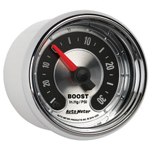 Load image into Gallery viewer, AutoMeter 1259 GAUGE, VAC/BOOST, 2 1/16", 30INHG-30PSI, DIGITAL STEPPER MOTOR, AMER. MUSCLE