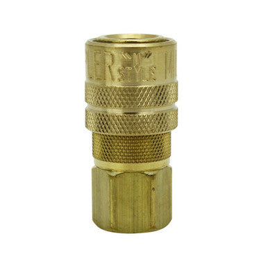 Milton S-715 Industrial Air Coupler 1/4" NPT Female M-Style® Kwik-Change®
