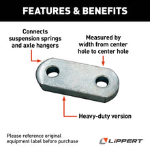 Load image into Gallery viewer, CURT 126172 Shackle Links, 1/2" Thickness, 2-1/4" Center-to-Center, Single