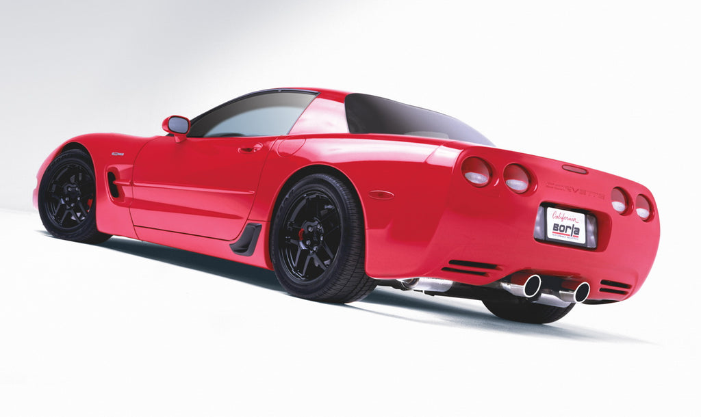 Borla 12649 Cat-Back Exhaust System - Straight Pipe for Select Chevrolet Corvette
