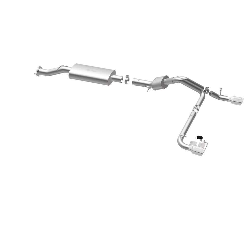 MagnaFlow Exhaust Products 16772 Street Series Polished Cat-Back System for Select Hummer H2