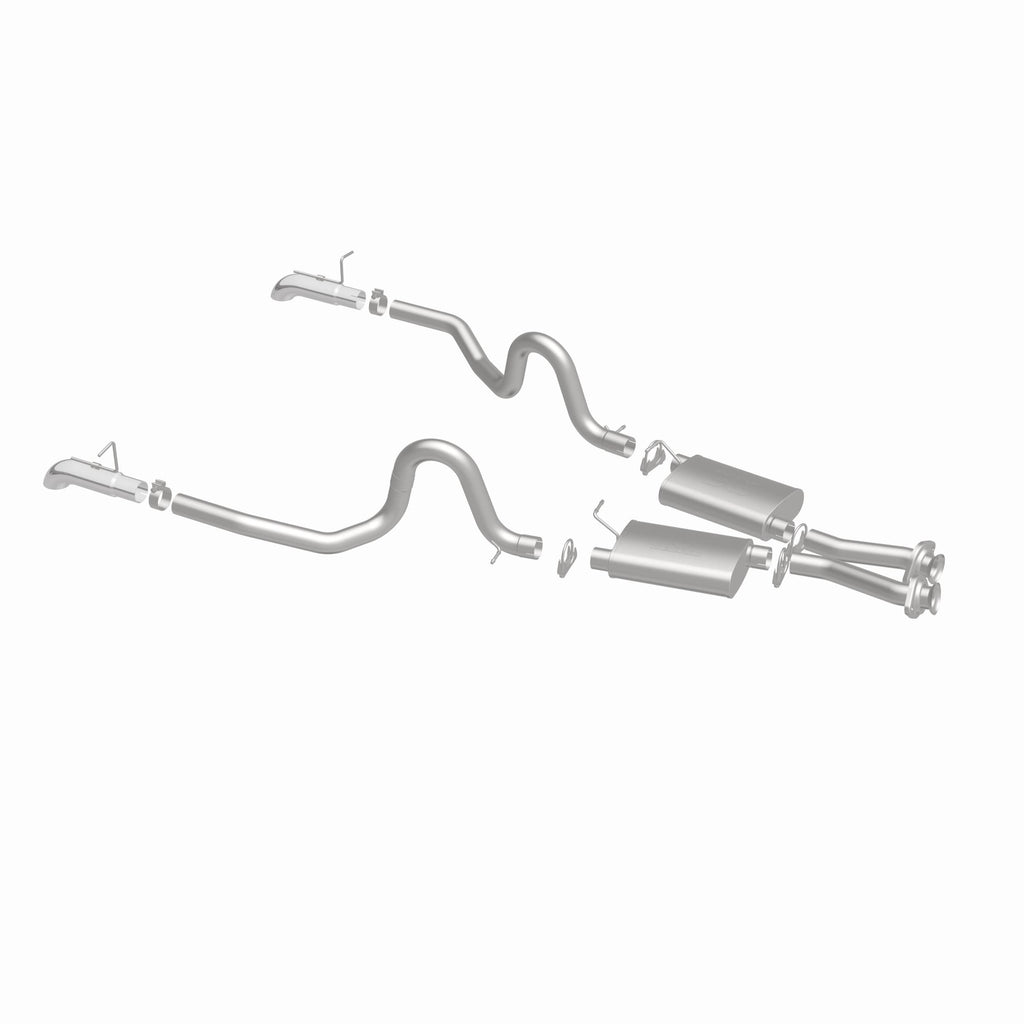 MagnaFlow Exhaust Products 15632 Street Series Polished Cat-Back System for Select Ford Mustang