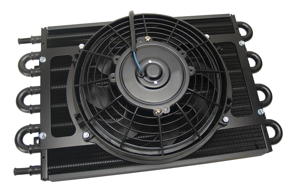 Derale 12743 8 Pass 17" Dyno-Cool Remote Cooler, 11/32"