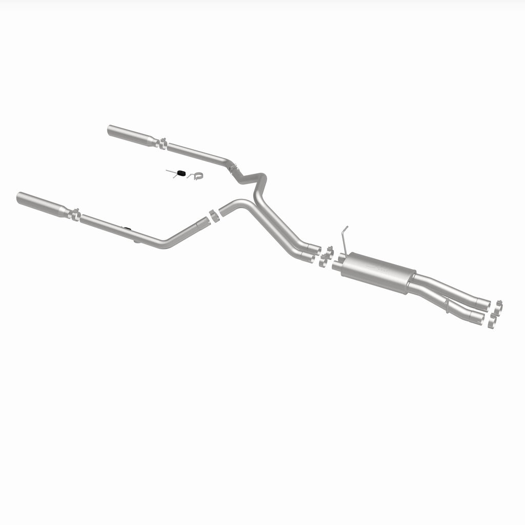 MagnaFlow Exhaust Products 15829 Street Series Polished Cat-Back System for Select Chevrolet Silverado HD, Chevrolet Silverado HD Classic, GMC Sierra HD, GMC Sierra HD Classic