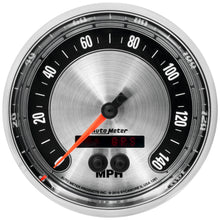 Load image into Gallery viewer, AutoMeter 1281 GAUGE, SPEEDOMETER, 5", 140MPH, GPS, AMERICAN MUSCLE