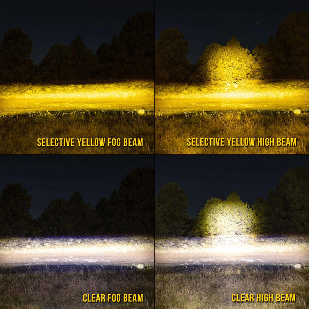 KC HiLiTES 1284 KC FLEX ERA 3 LED DM SAE FOG 1-LIGHT UNIVERSAL
