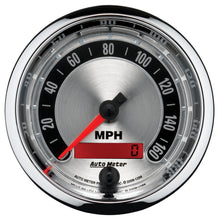 Load image into Gallery viewer, AutoMeter 1288 GAUGE, SPEEDOMETER, 3 3/8", 160MPH, ELEC. PROGRAMMABLE, AMERICAN MUSCLE