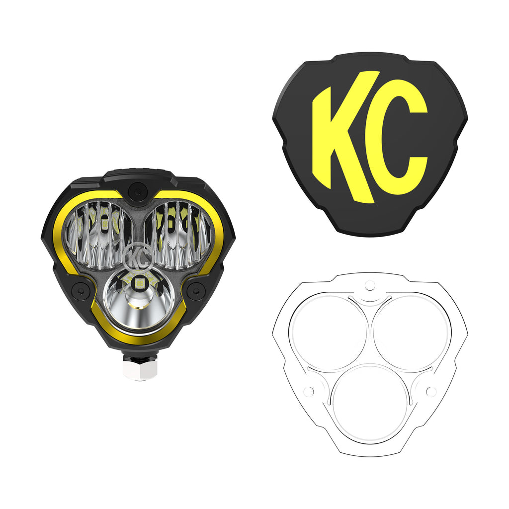 KC HiLiTES 1288 FLEX ERA 3 - LED Single Light Master Kit
