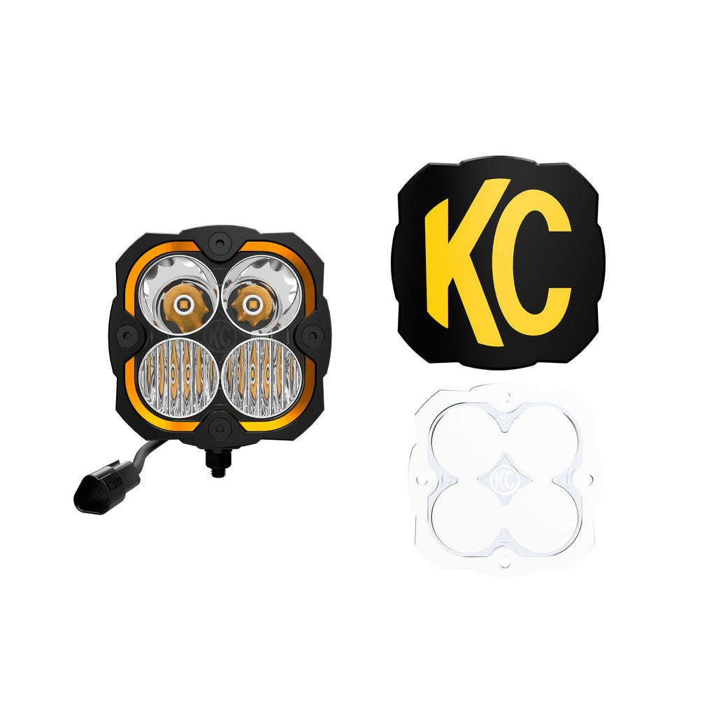 KC HiLiTES 1289 KC FLEX ERA 4 LED 5in Master Kit 1-Light Universal