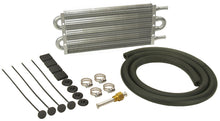 Load image into Gallery viewer, Derale 12901 4 Pass 13" Dyno-Cool Series 6000 Aluminum Transmission Cooler for Select American Motors Concord, Chevrolet Aveo, Chevrolet Aveo5, Chevrolet Prizm, Chrysler 200, Chrysler Cirrus, Chrysler E Class, Chrysler Laser, Chrysler LeBaron, Chrysler