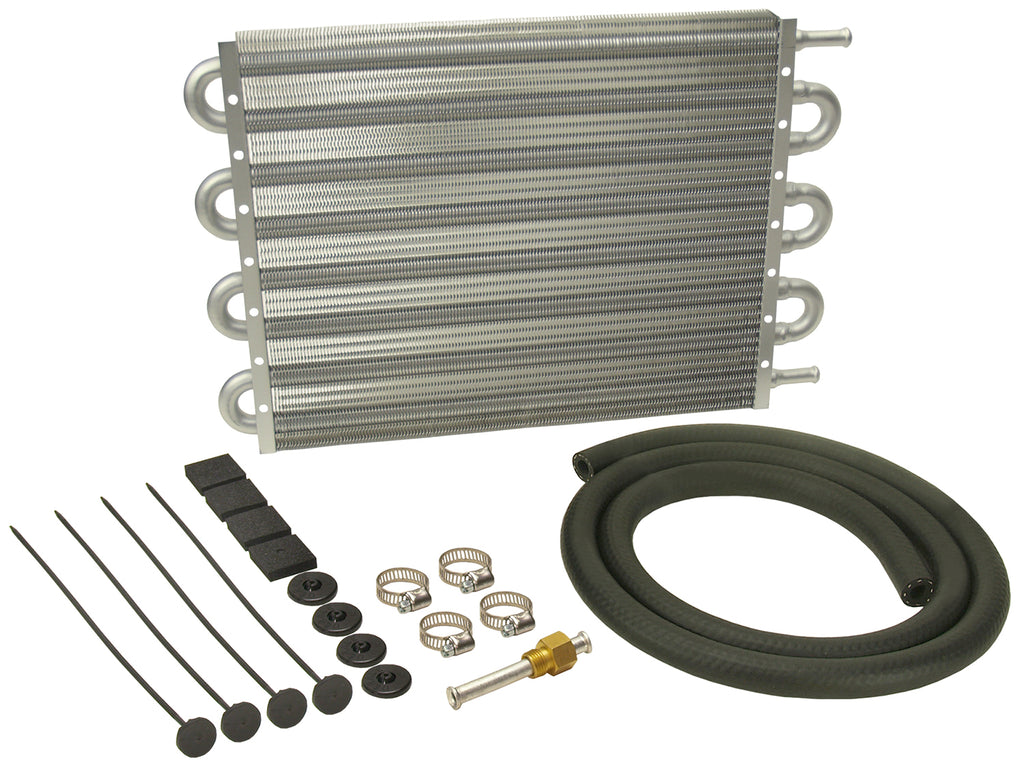 Derale 12904 8 Pass 15" Dyno-Cool Series 6000 Aluminum Transmission Cooler for Select Daimler SP250