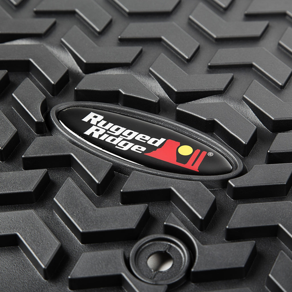 Rugged Ridge 12920.03 Floor Liner for Select Jeep Wrangler, Jeep Wrangler JK