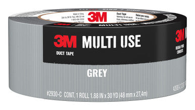 3M 2930-C Multi-Use Duct Tape, 1.88 in x 30 yd (48, 0 mm x 27, 4 m) 12 rls/cs