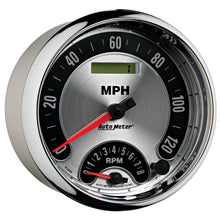 Load image into Gallery viewer, AutoMeter 1295 GAUGE, TACH/SPEEDO, 5", 160MPH &amp; 8K RPM, ELEC. PROGRAM., AMER. MUSCLE