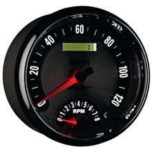 Load image into Gallery viewer, AutoMeter 1295 GAUGE, TACH/SPEEDO, 5", 160MPH &amp; 8K RPM, ELEC. PROGRAM., AMER. MUSCLE