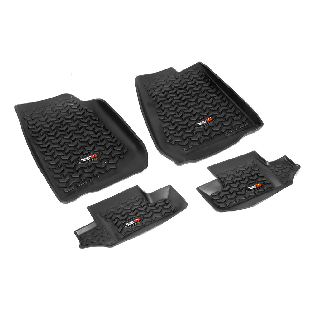 Rugged Ridge 12987.02 All Terrain Floor Liner for Select Jeep Wrangler, Jeep Wrangler JK