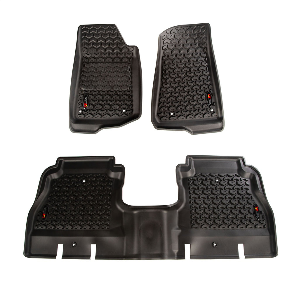 Rugged Ridge 12987.05 Floor Liner Kit for Select Jeep Wrangler