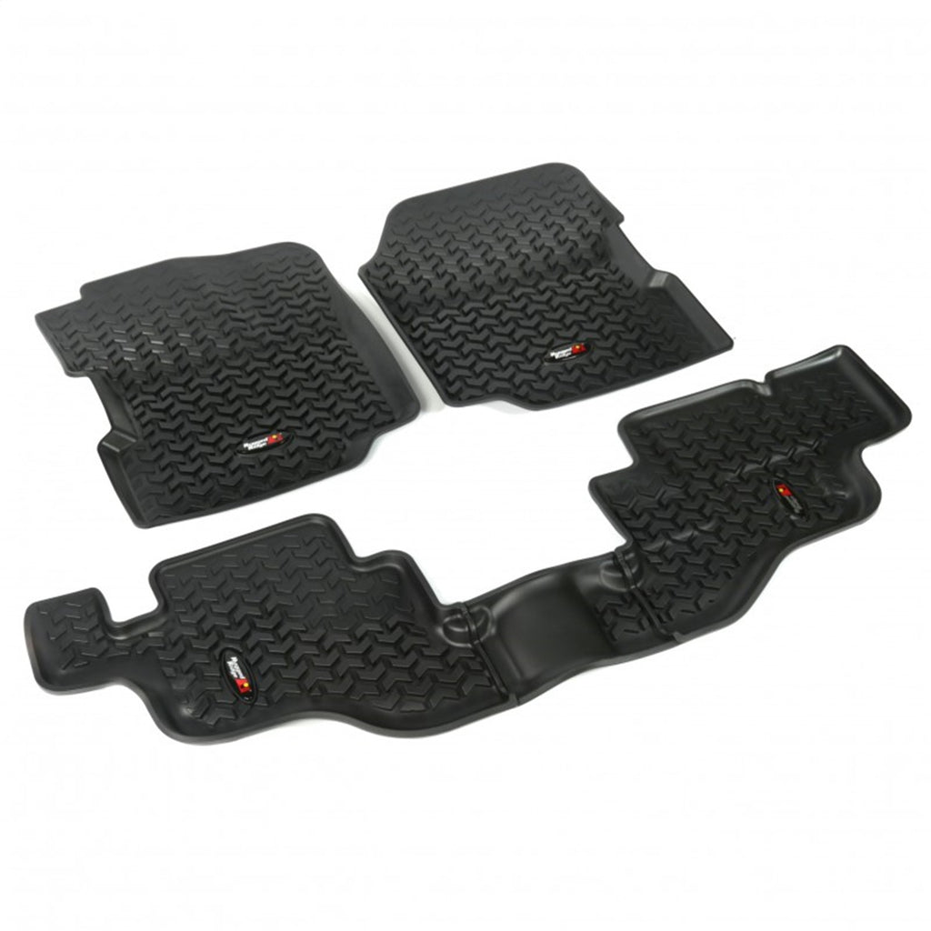 Rugged Ridge 12987.09 All Terrain Floor Liner for Select Jeep CJ7, Jeep Scrambler, Jeep Wrangler
